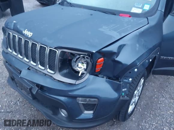 ✅ 2021 Jeep Renegade Limited • VIN: ZACNJDD16MPM43179 • Lot: 43319556. Listed on IAAI with 39,256 mi. Free auction sales archive from the USA and detailed vehicle history report at DreamBid. Image 6.