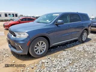 ✅ 2021 Dodge Durango SXT • VIN: 1C4RDHAG3MC609304 • Lot: 64665775. Wystawiony na Copart z przebiegiem 64 001 mil. Bezpłatny archiwum sprzedaży aukcyjnych z USA i szczegółowy raport historii pojazdu na DreamBid. Zdjęcie 1.