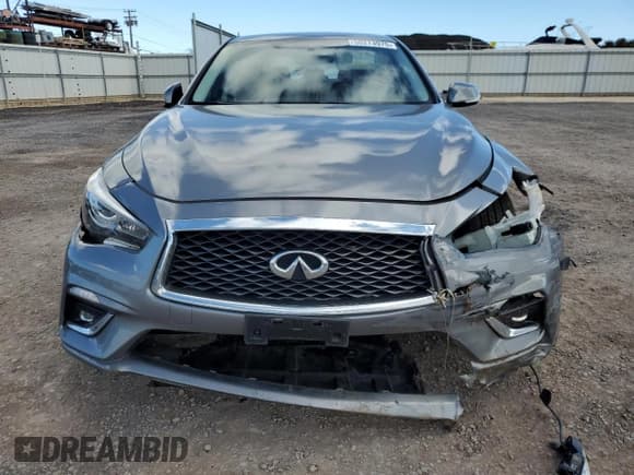 ✅ 2020 Infiniti Q50 Pure • VIN: JN1EV7AP2LM207128 • Lot: 50273975. Listed on Copart with 79,753 mi. Free auction sales archive from the USA and detailed vehicle history report at DreamBid. Image 5.