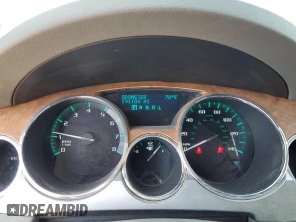 ✅ 2012 Buick Enclave Leather • VIN: 5GAKVCED5CJ369279 • Lot: 70770045. Wystawiony na Copart z przebiegiem 191 188 mil. Bezpłatny archiwum sprzedaży aukcyjnych z USA i szczegółowy raport historii pojazdu na DreamBid. Zdjęcie 9.