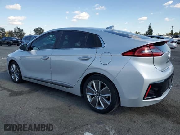 ✅ 2018 Hyundai Ioniq Limited • VIN: KMHC05LC0JU064917 • Lot: 82534845. Listed on Copart with 65,116 mi. Free auction sales archive from the USA and detailed vehicle history report at DreamBid. Image 2.