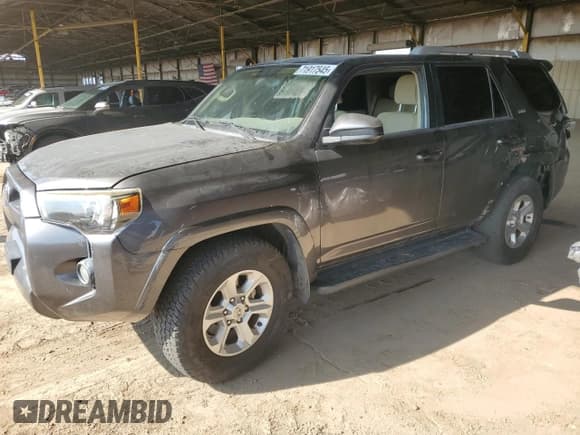 ✅ 2018 Toyota 4Runner SR5 • VIN: JTEBU5JR0J5516950 • Lot: 71917545. Wystawiony na Copart z przebiegiem 75 735 mil. Bezpłatny archiwum sprzedaży aukcyjnych z USA i szczegółowy raport historii pojazdu na DreamBid. Zdjęcie 1.