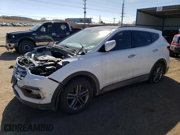 ✅ 2017 Hyundai Santa Fe 2.4L • VIN: 5XYZU3LB6HG457332 • Лот: 50160334. Опубликован ранее на Copart с пробегом 112 928 миль. Бесплатный доступ к архиву аукционных продаж из США и подробный отчёт об истории автомобиля на DreamBid. Изображение 1.