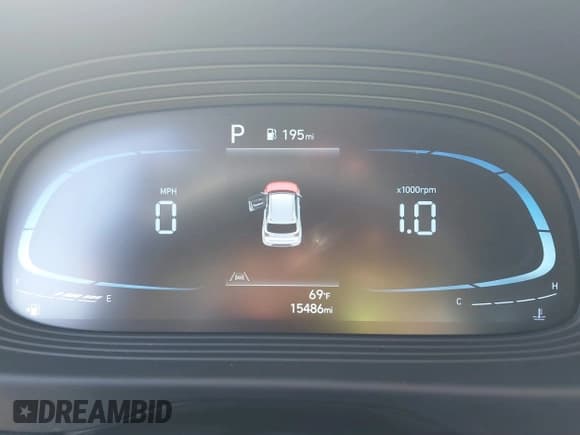 ✅ 2023 Hyundai Venue SEL • VIN: KMHRC8A33PU237053 • Lot: 41151941. Listed on IAAI with 15,486 mi. Free auction sales archive from the USA and detailed vehicle history report at DreamBid. Image 7.