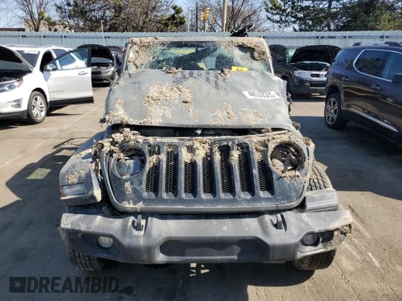 ✅ 2023 Jeep Wrangler Sport S • VIN: 1C4GJXANXPW609778 • Lot: 48559505. Listed on Copart with Not provided. Free auction sales archive from the USA and detailed vehicle history report at DreamBid. Image 5.