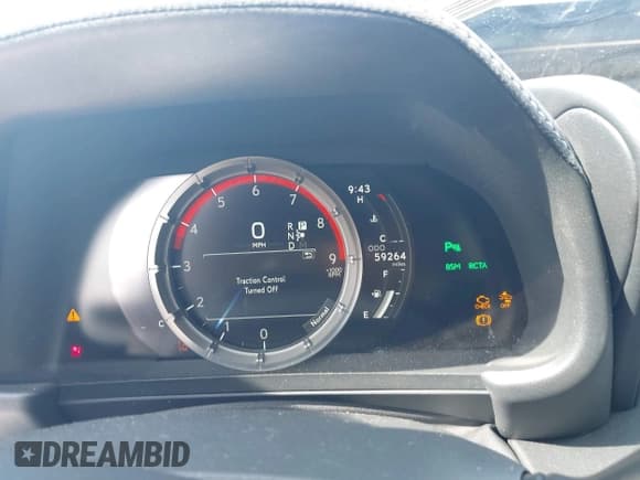 ✅ 2018 Lexus LC 500h • VIN: JTHHP5AY6JA001289 • Lot: 42563869. Listed on IAAI with 59,264 mi. Free auction sales archive from the USA and detailed vehicle history report at DreamBid. Image 7.