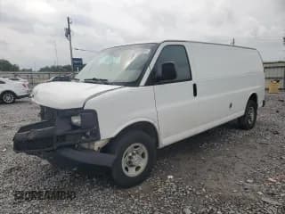 ✅ 2015 Chevrolet Express Cargo • VIN: 1GCWGGCF0F1184275 • Lot: 54509805. Listed on Copart with 105,451 mi. Free auction sales archive from the USA and detailed vehicle history report at DreamBid. Image 1.