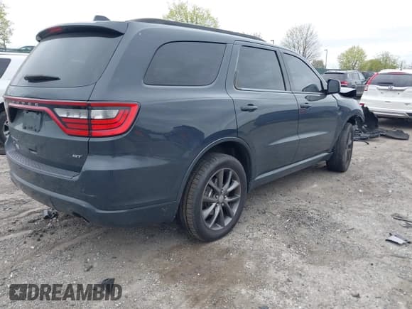 ✅ 2018 Dodge Durango GT • VIN: 1C4RDJDG3JC101378 • Lot: 42079593. Listed on IAAI with 107,023 mi. Free auction sales archive from the USA and detailed vehicle history report at DreamBid. Image 4.