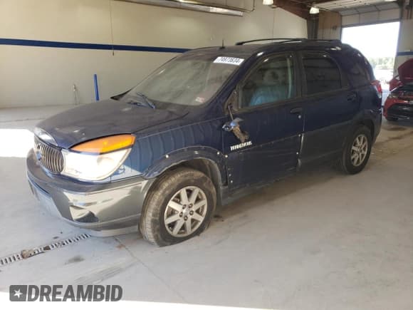 ✅ 2003 Buick Rendezvous CXL • VIN: 3G5DB03E43S501982 • Lot: 74973634. Listed on Copart with 240,291 mi. Free auction sales archive from the USA and detailed vehicle history report at DreamBid. Image 1.