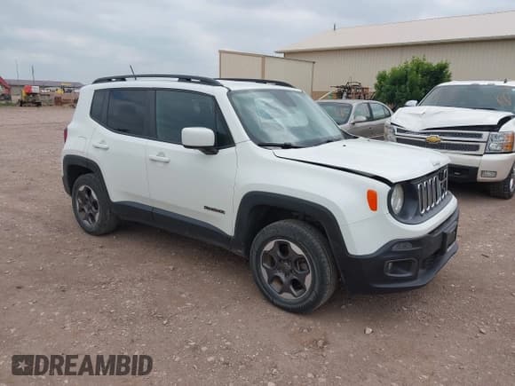 ✅ 2015 Jeep Renegade Latitude • VIN: ZACCJBBH7FPB52126 • Lot: 42505097. Listed on IAAI with 96,301 mi. Free auction sales archive from the USA and detailed vehicle history report at DreamBid. Image 1.