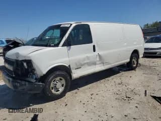 ✅ 2013 Chevrolet Express Cargo • VIN: 1GCWGGBA4D1177767 • Lot: 55887215. Listed on Copart with 116,485 mi. Free auction sales archive from the USA and detailed vehicle history report at DreamBid. Image 1.