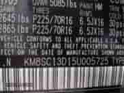 2005 Hyundai Santa Fe GLS с VIN KM8SC13D15U005725, выставлен на аукционе IAAI как лот 41366518 с пробегом 156 720 миль миль и . История ставок и продаж доступна на DreamBid. Изображение 9.