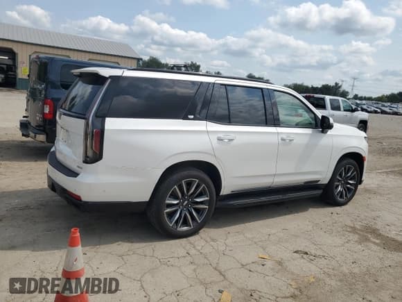 ✅ 2022 Cadillac Escalade Sport Platinum • VIN: 1GYS4GKL4NR161607 • Лот: 69609264. Опубликован ранее на Copart с пробегом 47 242 миль. Бесплатный доступ к архиву аукционных продаж из США и подробный отчёт об истории автомобиля на DreamBid. Изображение 3.