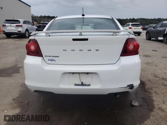 ✅ 2014 Dodge Avenger SE • VIN: 1C3CDZAB5EN228287 • Lot: 86125625. Listed on Copart with 160,338 mi. Free auction sales archive from the USA and detailed vehicle history report at DreamBid. Image 6.