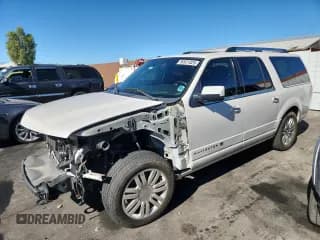 ✅ 2014 Lincoln Navigator • VIN: 5LMJJ3H50EEL04421 • Лот: 90921025. Опубликован ранее на Copart с пробегом 94 220 миль. Бесплатный доступ к архиву аукционных продаж из США и подробный отчёт об истории автомобиля на DreamBid. Изображение 1.