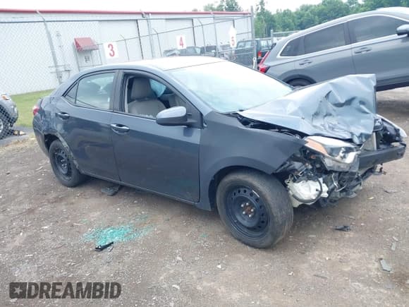 ✅ 2016 Toyota Corolla L • VIN: 2T1BURHE8GC657811 • Lot: 42542419. Listed on IAAI with 92,026 mi. Free auction sales archive from the USA and detailed vehicle history report at DreamBid. Image 1.