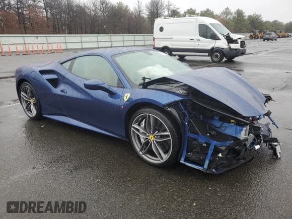 ✅ 2018 Ferrari 488 • VIN: ZFF79ALA9J0230170 • Lot: 51774505. Listed on Copart with 9,598 mi. Free auction sales archive from the USA and detailed vehicle history report at DreamBid. Image 4.