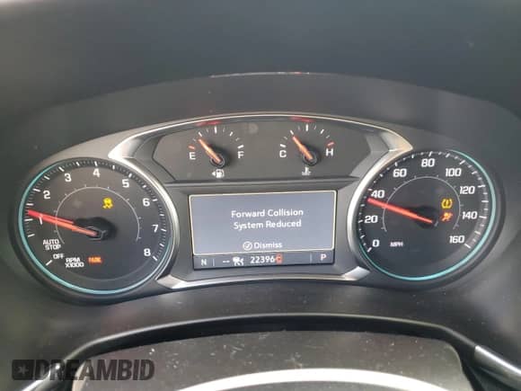 2024 Chevrolet Equinox LT with VIN 3GNAXUEG3RL341901, listed as a Copart auction lot 84887345 with 22,396 mi miles and Salvage title. Bid and sale history available at DreamBid. Image 9.