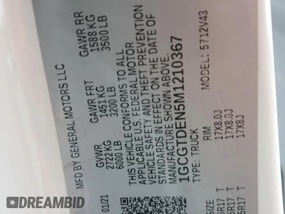 ✅ 2021 Chevrolet Colorado 4WD Z71 • VIN: 1GCGTDEN5M1210367 • Lot: 47817145. Wystawiony na Copart z przebiegiem 69 299 mil. Bezpłatny archiwum sprzedaży aukcyjnych z USA i szczegółowy raport historii pojazdu na DreamBid. Zdjęcie 15.