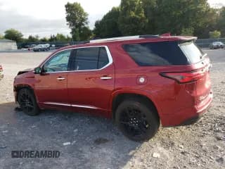 ✅ 2023 Chevrolet Traverse Premier • VIN: 1GNEVKKW1PJ124438 • Lot: 69772074. Wystawiony na Copart z przebiegiem 40 057 mil. Bezpłatny archiwum sprzedaży aukcyjnych z USA i szczegółowy raport historii pojazdu na DreamBid. Zdjęcie 2.