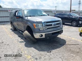 ✅ 2014 Ford F-150 XL • VIN: 1FTFW1ET8EKE64019 • Lot: 43003279. Listed on IAAI with 142,360 mi. Free auction sales archive from the USA and detailed vehicle history report at DreamBid. Image 1.