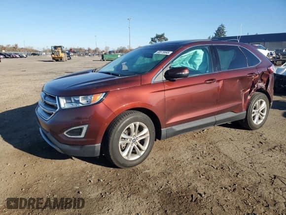 ✅ 2015 Ford Edge SEL • VIN: 2FMTK3J86FBB85204 • Lot: 90579995. Listed on Copart with 103,457 mi. Free auction sales archive from the USA and detailed vehicle history report at DreamBid. Image 1.