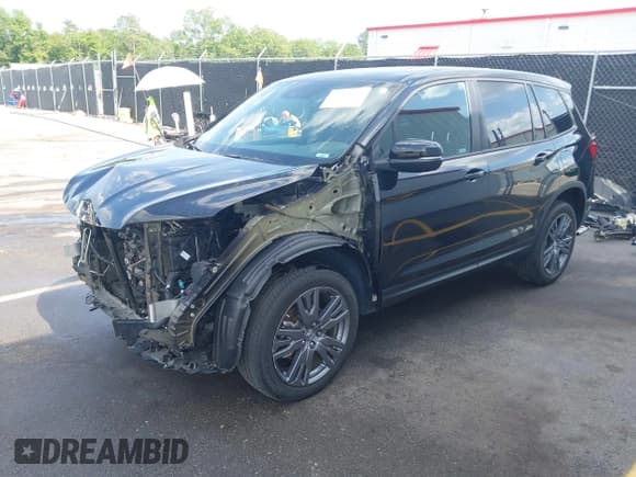 ✅ 2021 Honda Passport EX-L • VIN: 5FNYF8H59MB031013 • Lot: 41998552. Listed on IAAI with 25,618 mi. Free auction sales archive from the USA and detailed vehicle history report at DreamBid. Image 20.