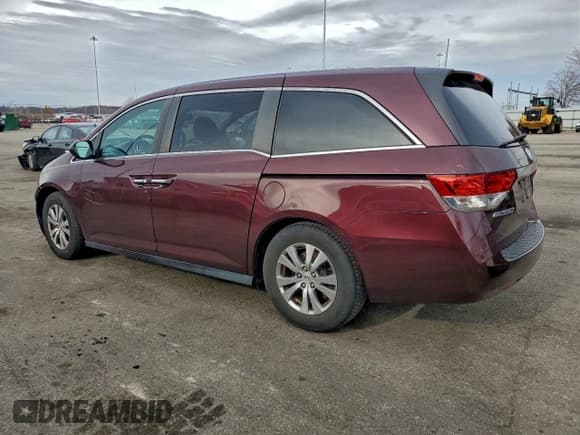 ✅ 2014 Honda Odyssey EX-L • VIN: 5FNRL5H64EB077967 • Lot: 94252755. Listed on Copart with 175,051 mi. Free auction sales archive from the USA and detailed vehicle history report at DreamBid. Image 2.