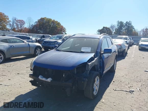 ✅ 2011 Nissan Rogue S • VIN: JN8AS5MT8BW175701 • Lot: 43688658. Listed on IAAI with 161,472 mi. Free auction sales archive from the USA and detailed vehicle history report at DreamBid. Image 2.