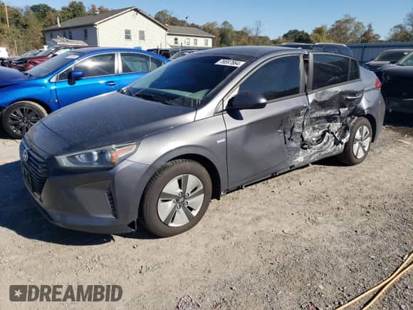 2017 Hyundai Ioniq Blue с VIN KMHC65LCXHU024840, выставлен на аукционе Copart как лот 76597864 с пробегом 70 901 миль миль и Списание • Salvage title. История ставок и продаж доступна на DreamBid. Изображение 1.