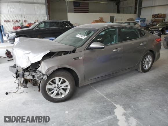 ✅ 2018 Kia Optima S • VIN: 5XXGT4L36JG238468 • Lot: 57234575. Listed on Copart with 61,458 mi. Free auction sales archive from the USA and detailed vehicle history report at DreamBid. Image 1.