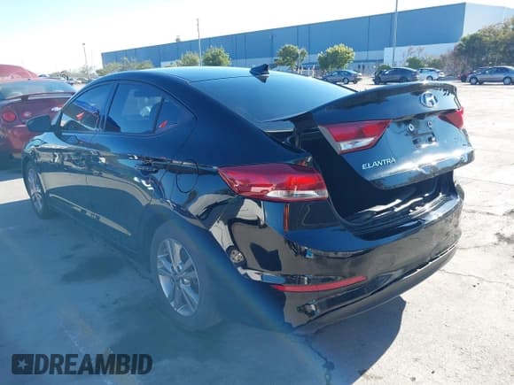 ✅ 2018 Hyundai Elantra SEL • VIN: 5NPD84LF8JH256120 • Lot: 43476461. Listed on IAAI with 82,808 mi. Free auction sales archive from the USA and detailed vehicle history report at DreamBid. Image 3.
