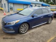 ✅ 2016 Hyundai Sonata Sport • VIN: 5NPE34AF4GH434037 • Лот: 61964744. Опубликован ранее на Copart с пробегом 81 120 миль. Бесплатный доступ к архиву аукционных продаж из США и подробный отчёт об истории автомобиля на DreamBid. Изображение 1.