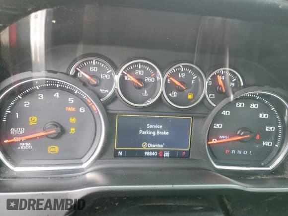 ✅ 2019 Chevrolet Silverado 1500 LT Trail Boss • VIN: 1GCPYFED1KZ197328 • Lot: 52689025. Wystawiony na Copart z przebiegiem 98 840 mil. Bezpłatny archiwum sprzedaży aukcyjnych z USA i szczegółowy raport historii pojazdu na DreamBid. Zdjęcie 9.