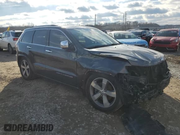 ✅ 2015 Jeep Grand Cherokee Overland • VIN: 1C4RJFCM4FC852509 • Lot: 84470024. Listed on Copart with 139,378 mi. Free auction sales archive from the USA and detailed vehicle history report at DreamBid. Image 4.