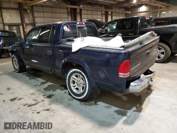 ✅ 2004 Dodge Dakota SLT • VIN: 1D7HL48N14S579565 • Lot: 87484124. Wystawiony na Copart z przebiegiem 213 127 mil. Bezpłatny archiwum sprzedaży aukcyjnych z USA i szczegółowy raport historii pojazdu na DreamBid. Zdjęcie 2.
