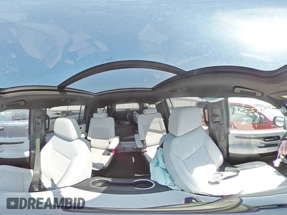 2025 Chevrolet Suburban Premier with VIN 1GNS6FRD7SR198520, listed as a Copart auction lot 54743235 with 179 mi miles and Salvage title. Bid and sale history available at DreamBid. Image 16.