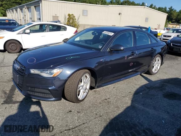 ✅ 2016 Audi A6 Premium • VIN: WAUFFAFC8GN186607 • Lot: 69289675. Listed on Copart with 95,022 mi. Free auction sales archive from the USA and detailed vehicle history report at DreamBid. Image 1.