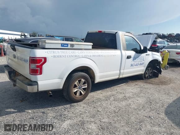 ✅ 2019 Ford F-150 XL • VIN: 1FTMF1CB3KKD35652 • Lot: 42463370. Listed on IAAI with 96,129 mi. Free auction sales archive from the USA and detailed vehicle history report at DreamBid. Image 4.