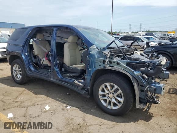 ✅ 2022 Chevrolet Traverse LS • VIN: 1GNERFKW5NJ118988 • Lot: 61901824. Listed on Copart with Not provided. Free auction sales archive from the USA and detailed vehicle history report at DreamBid. Image 4.