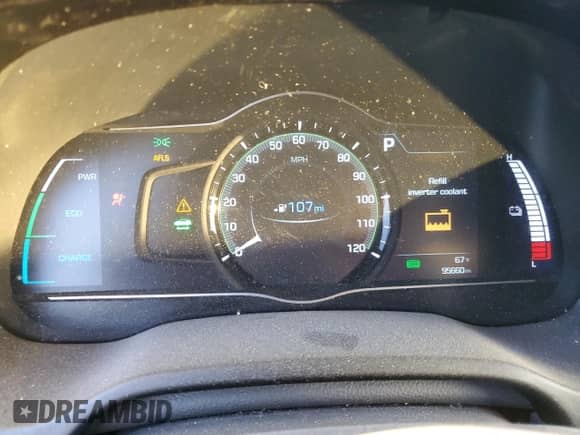 2019 Hyundai Ioniq Limited с VIN KMHC05LH8KU033413, выставлен на аукционе Copart как лот 80570944 с пробегом 95 660 миль миль и Списание • Salvage title. История ставок и продаж доступна на DreamBid. Изображение 9.