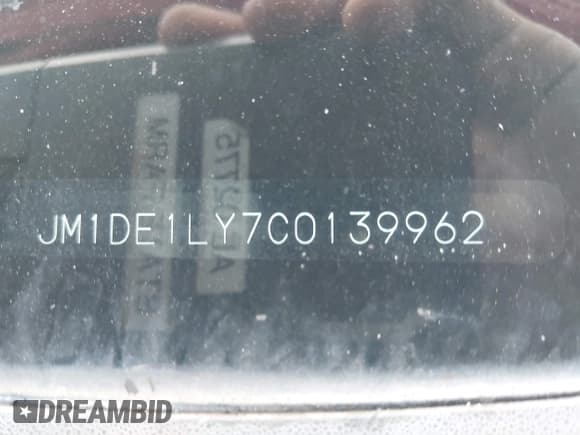 ✅ 2012 Mazda 2 Touring • VIN: JM1DE1LY7C0139962 • Лот: 42404537. Опубликован ранее на IAAI с пробегом 218 974 миль. Бесплатный доступ к архиву аукционных продаж из США и подробный отчёт об истории автомобиля на DreamBid. Изображение 9.