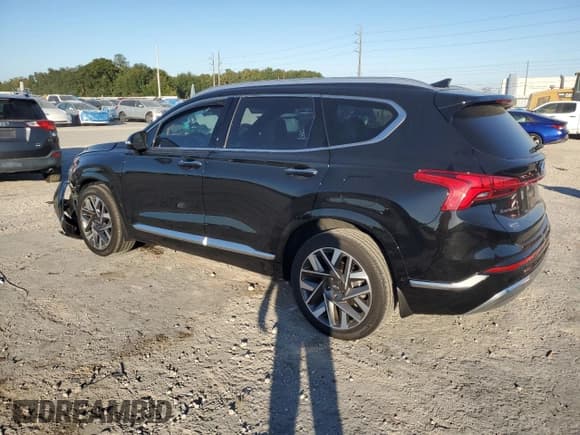 ✅ 2023 Hyundai Santa Fe Calligraphy • VIN: 5NMS54AL5PH637261 • Lot: 92569065. Listed on Copart with 28,252 mi. Free auction sales archive from the USA and detailed vehicle history report at DreamBid. Image 2.
