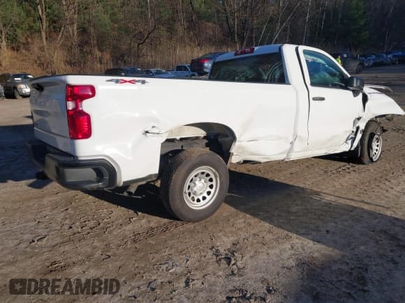 ✅ 2025 Chevrolet Silverado 1500 Work Truck • VIN: 3GCNKAEK4SG316418 • Lot: 43317642. Wystawiony na IAAI z przebiegiem 152 mil. Bezpłatny archiwum sprzedaży aukcyjnych z USA i szczegółowy raport historii pojazdu na DreamBid. Zdjęcie 4.