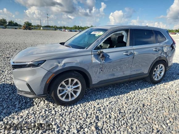 ✅ 2024 Honda CR-V EX-L • VIN: 2HKRS3H7XRH332774 • Лот: 70044755. Опубликован ранее на Copart с пробегом 5 767 миль. Бесплатный доступ к архиву аукционных продаж из США и подробный отчёт об истории автомобиля на DreamBid. Изображение 1.