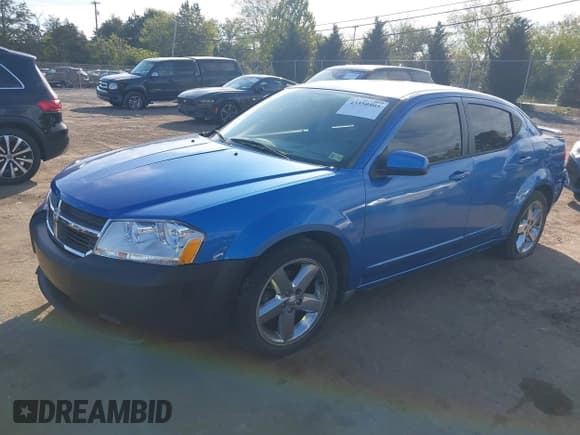 ✅ 2008 Dodge Avenger R/T • VIN: 1B3LC76MX8N163262 • Lot: 43350403. Listed on IAAI with 93,187 mi. Free auction sales archive from the USA and detailed vehicle history report at DreamBid. Image 2.