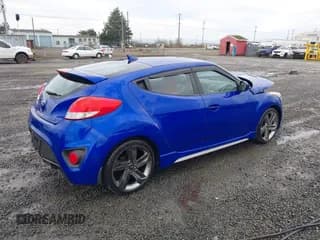 ✅ 2014 Hyundai Veloster Turbo • VIN: KMHTC6AE1EU202326 • Lot: 41237252. Wystawiony na IAAI z przebiegiem 118 211 mil. Bezpłatny archiwum sprzedaży aukcyjnych z USA i szczegółowy raport historii pojazdu na DreamBid. Zdjęcie 4.