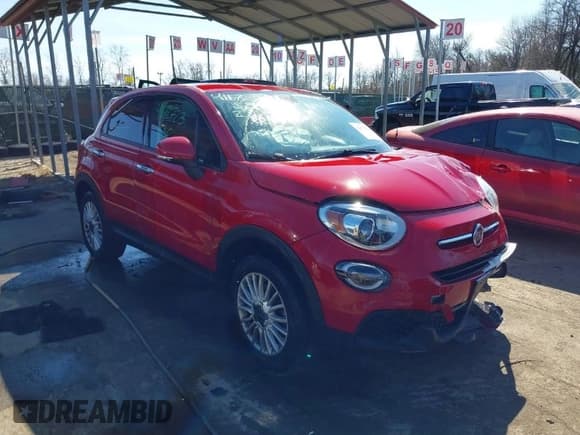 ✅ 2020 FIAT 500X Pop • VIN: ZFBNFYA1XLP847259 • Лот: 41672723. Опубликован ранее на IAAI с пробегом 66 478 миль. Бесплатный доступ к архиву аукционных продаж из США и подробный отчёт об истории автомобиля на DreamBid. Изображение 1.