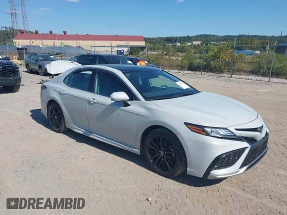 2023 Toyota Camry XSE with VIN 4T1K61BK3PU084048, listed as a IAAI auction lot 43203364 with 26,444 mi miles and . Bid and sale history available at DreamBid. Image 1.