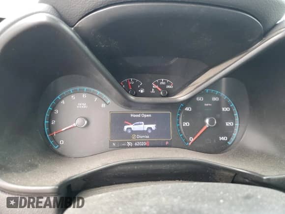 2021 Chevrolet Colorado 4WD Z71 z VIN 1GCHTDEN8M1244758, wystawiony jako Copart lot #59728985 z przebiegiem 62 020 mil mil oraz Szkoda całkowita • Salvage title. Historia ofert i sprzedaży dostępna na DreamBid. Obrazek 9.